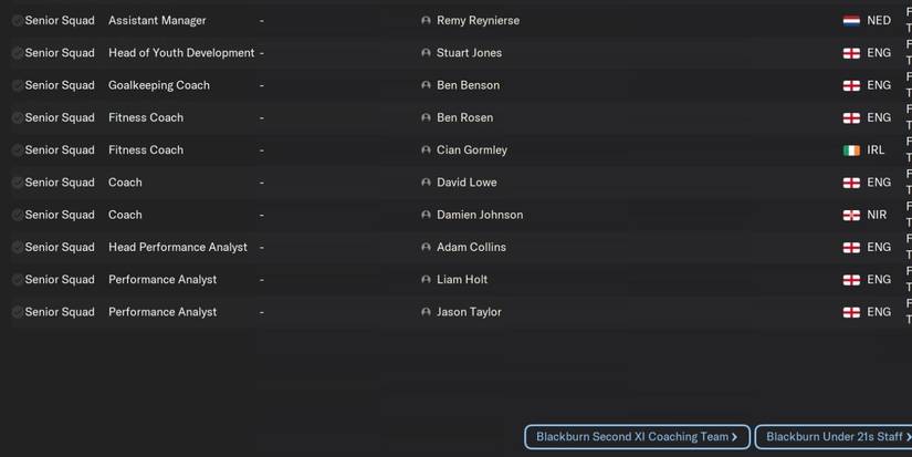 An Image of Football Manager 2024: staff-hiring