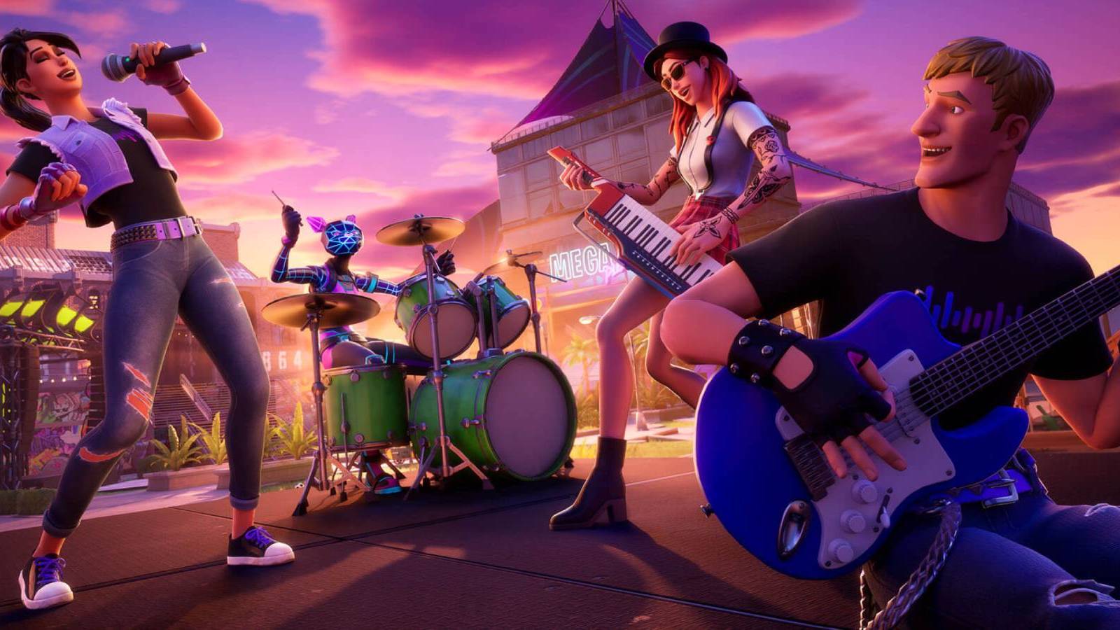 Promo art for Fortnite Festival