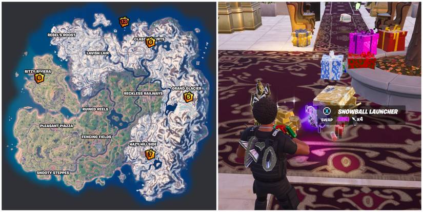 map with present locations