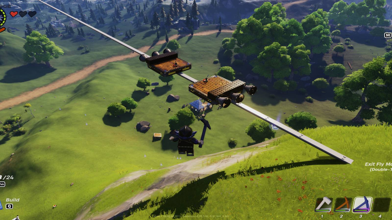 LEGO Fortnite Monorail / Train Design