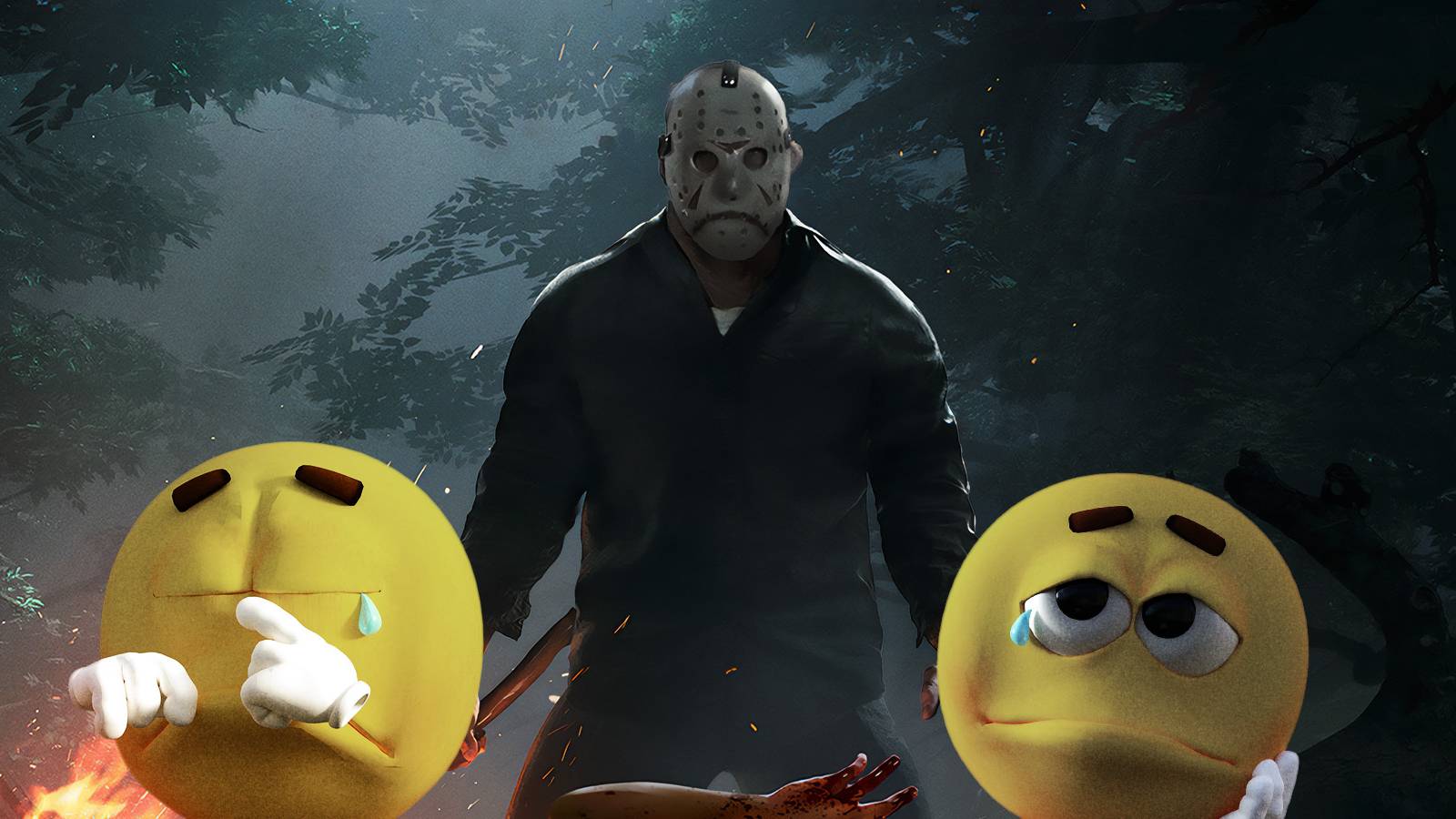 friday the 13th crying emojis