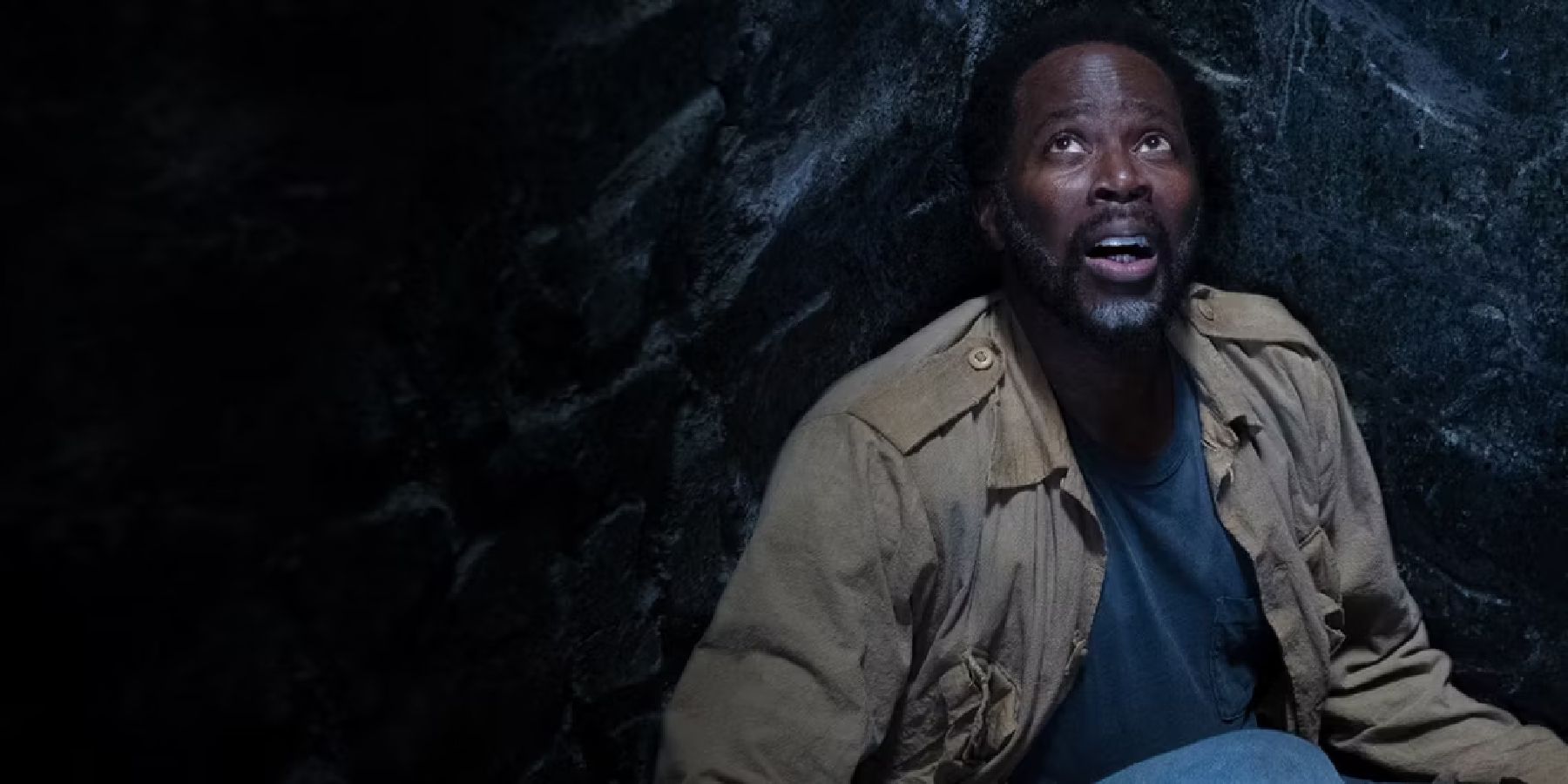 Harold Perrineau in From sitting at the bottom of a well