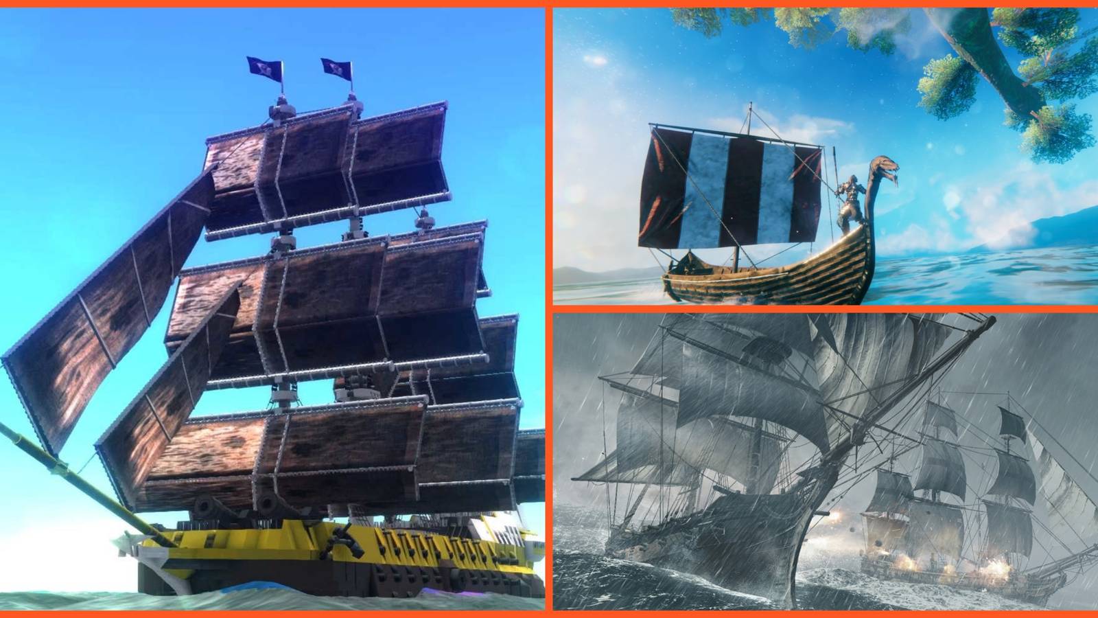 From the Depths, Valheim, Assassin's Creed 4 Black Flag