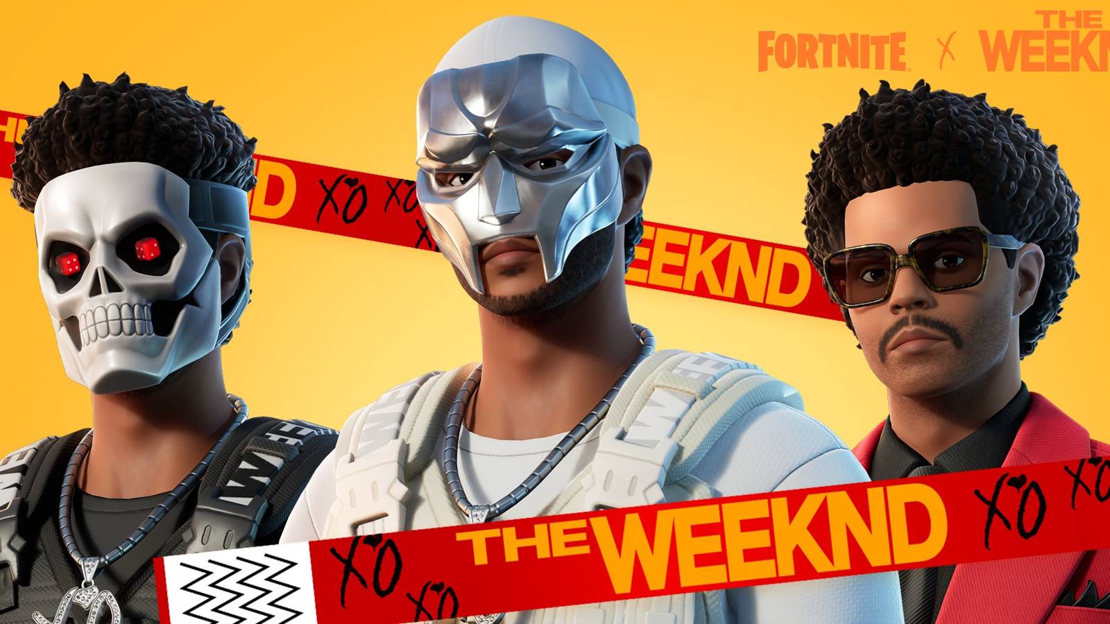 the weekend skin variants in fortnite