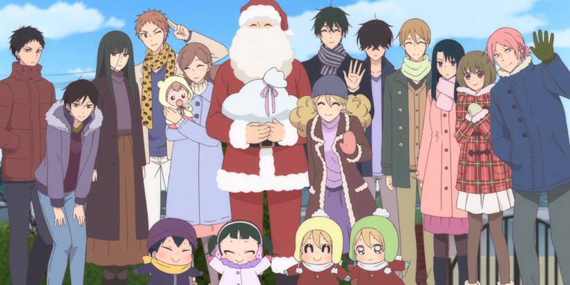 gakuen babysitters entire cast high school student takes care of baby brother and other kids for room and board