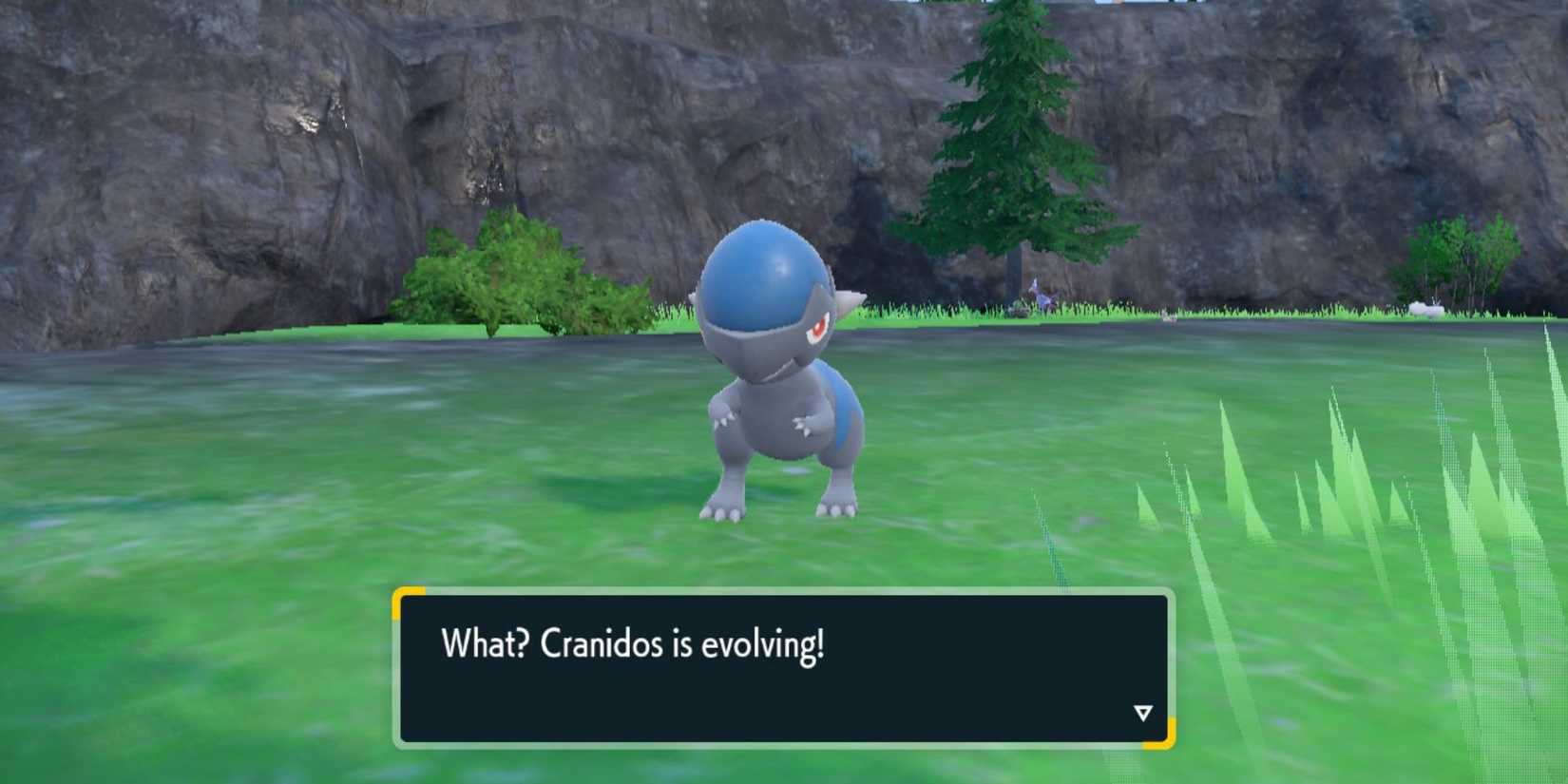 pokemon scarlet violet indigo disk cranidos evolve