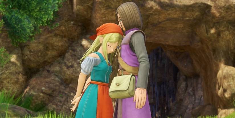 Gemma and the Luminary in Dragon Quest 11
