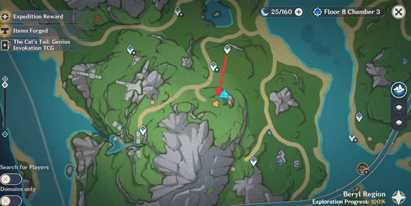 Genshin Impact- Fontaine Aircraft Location 2