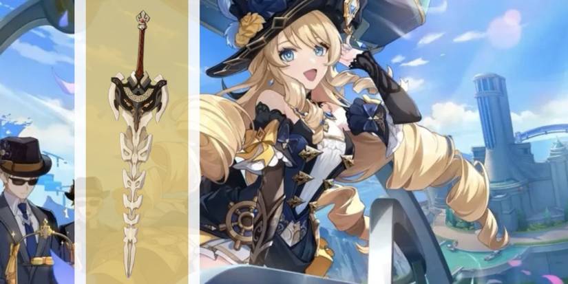 Genshin Impact Navia and Serpent Spine