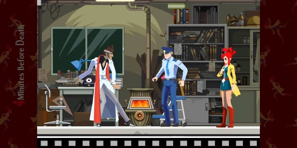 Gameplay screenshot from Ghost trick 