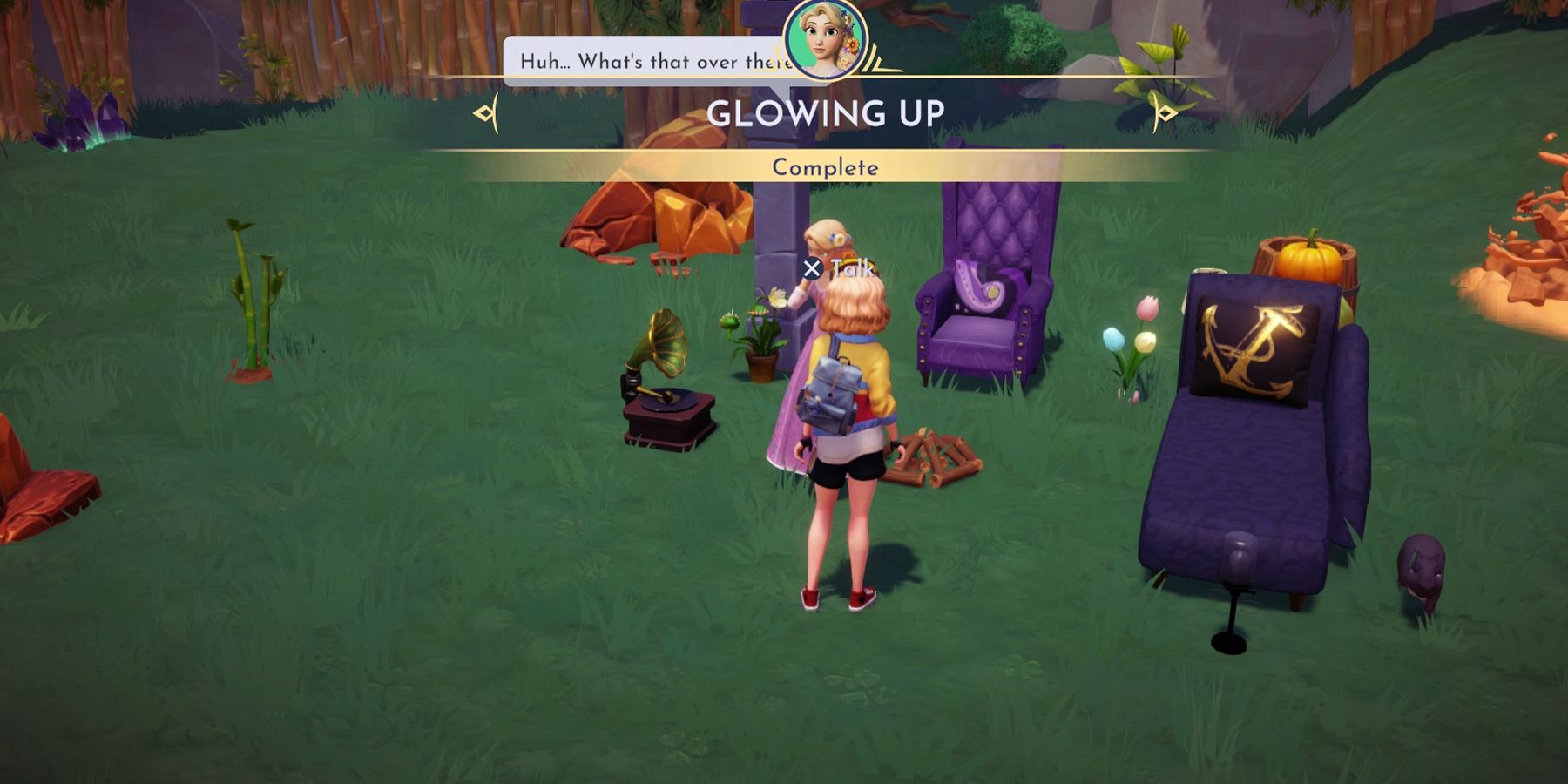 glowing up quest guide in disney dreamlight valley
