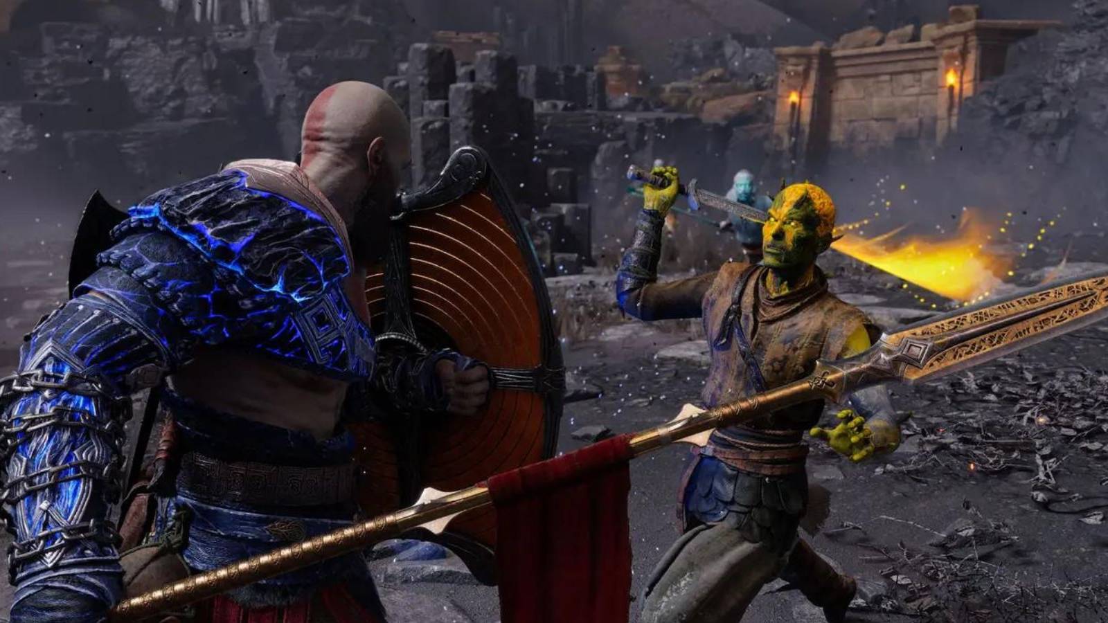 god of war ragnarok valhalla kratos