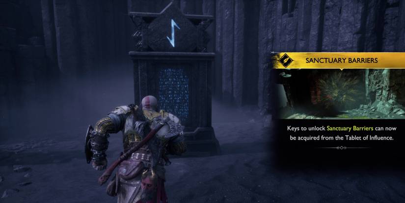 god-of-war-ragnarok-valhalla-locked-sanctuary-barrier-key-unlock