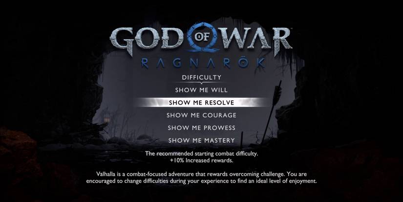 god-of-war-ragnarok-valhalla-tips-and-tricks-difficulty-setting