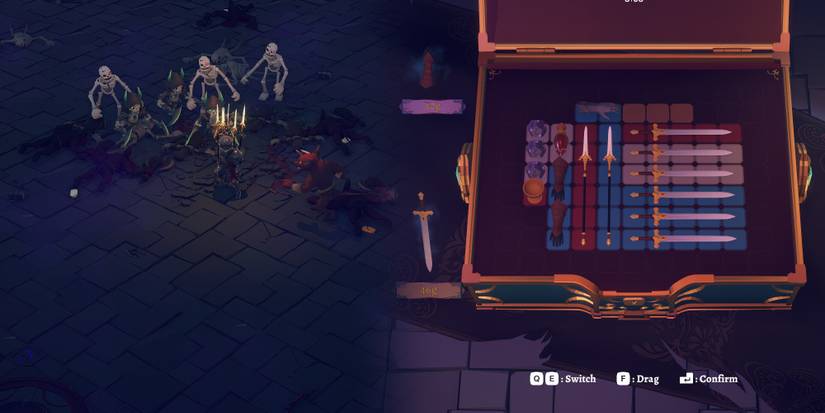 God of Weapons Gameplay And Inventory Management