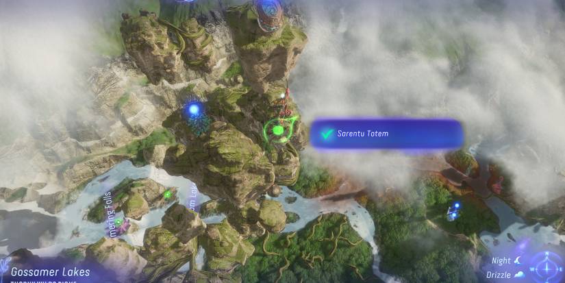 gossamer lakes sarentu totem in avatar frontiers of pandora