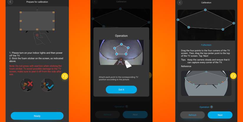 Govee TV Backlight Lite 3 Calibration