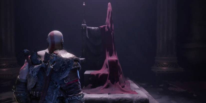 GoW Ragnarok Valhalla Classic References- Throne of Ares