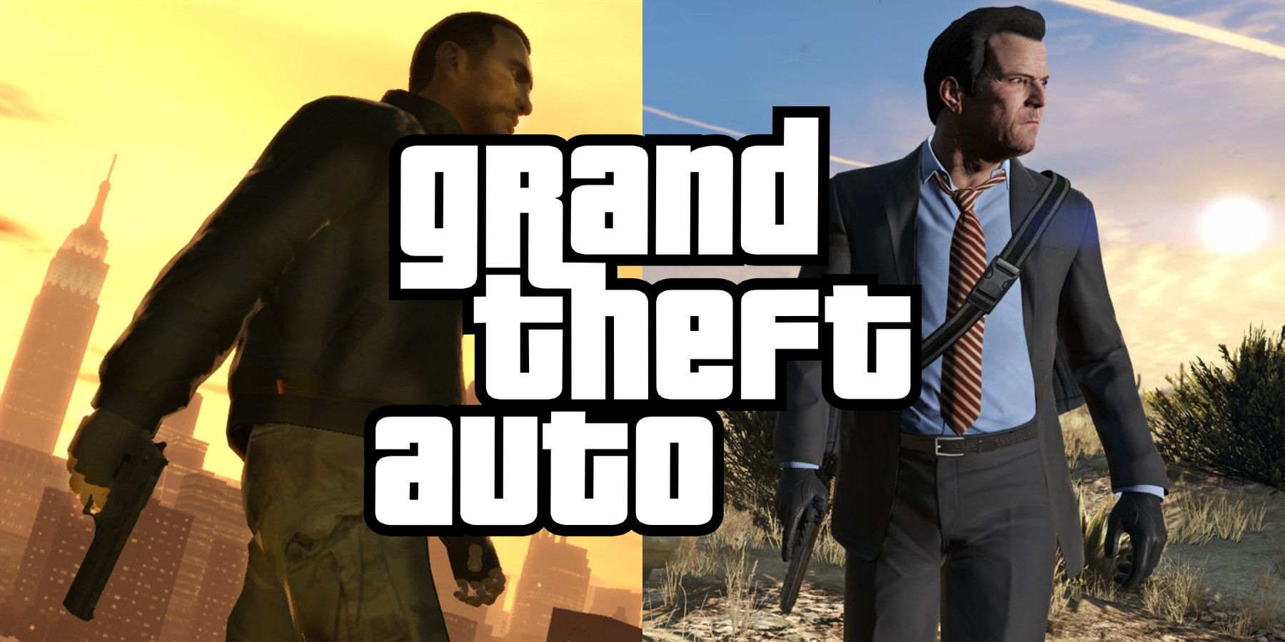 Grand Theft Auto 4 versus Grand Theft Auto 5