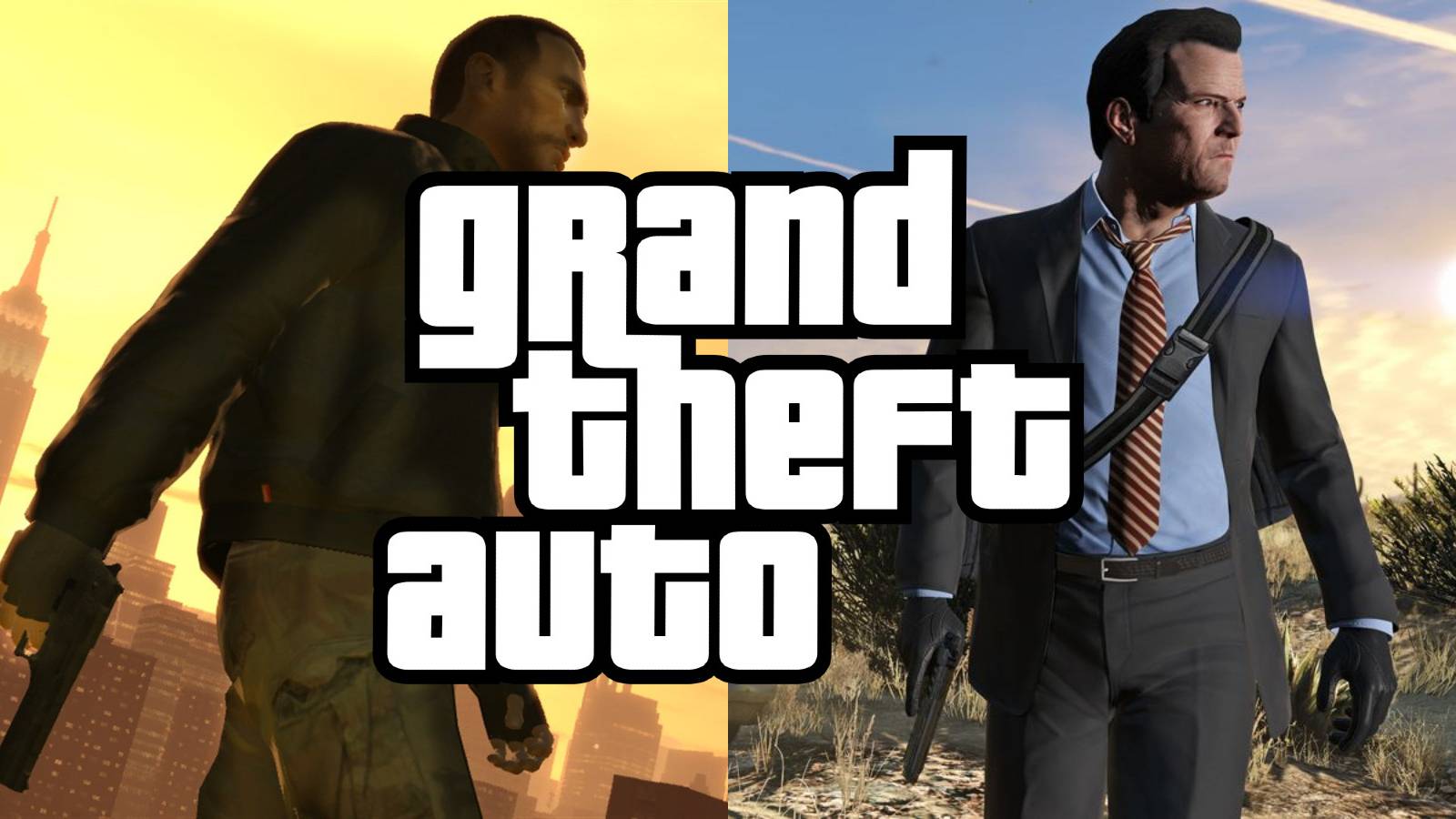Grand Theft Auto 4 versus Grand Theft Auto 5