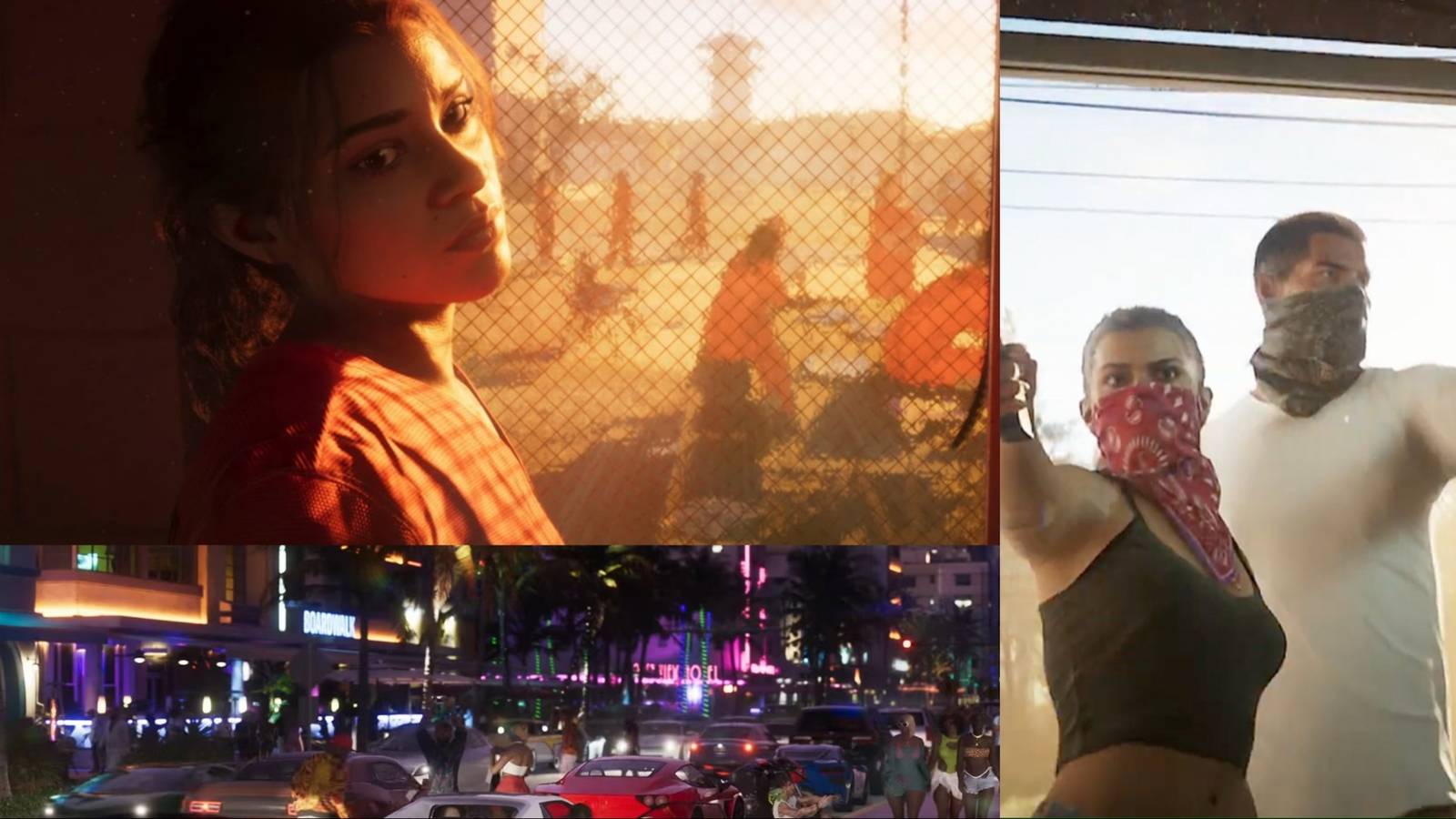 Grand Theft Auto 6 Lucia, Lucia and Male Protagonist, Vice City