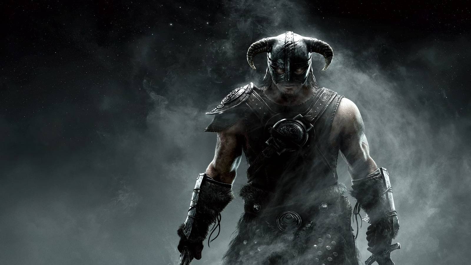 a promotional picture for the elder scrolls 5: skyrim