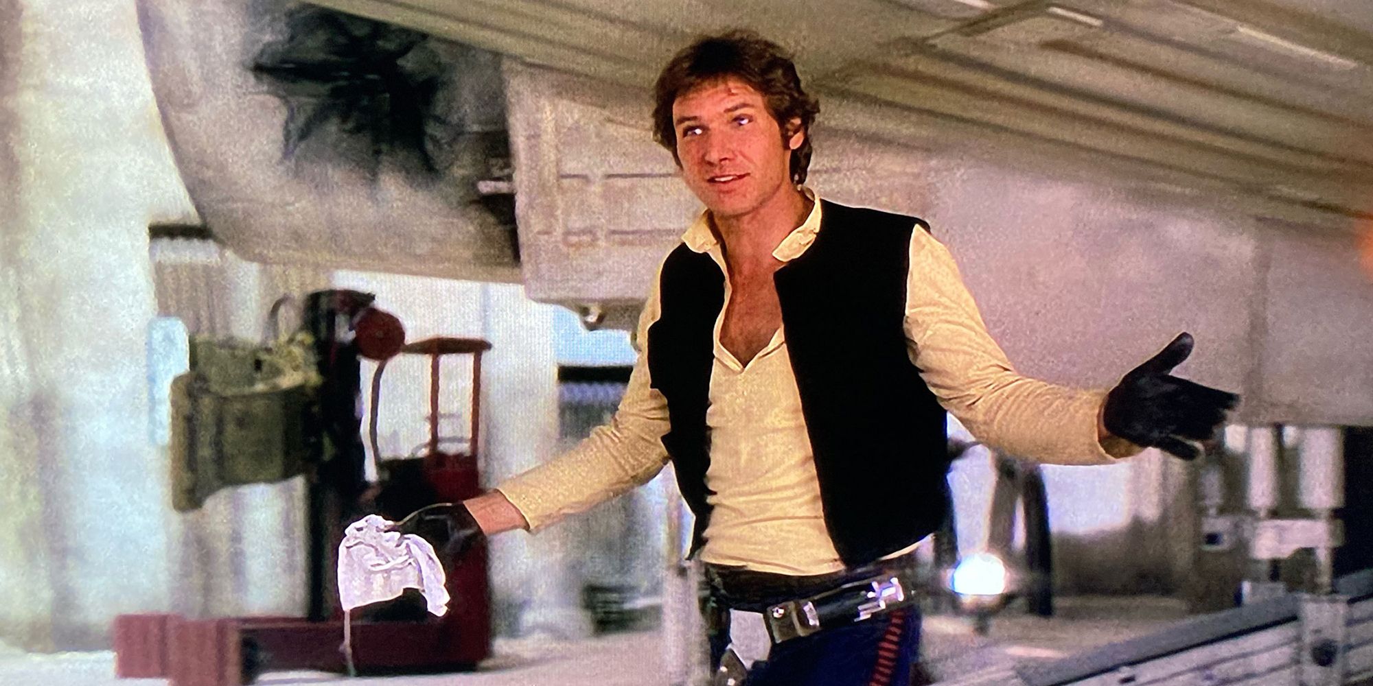 Han Solo Running Away