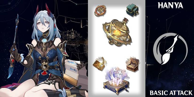 hanya base attack materials in honkai star rail