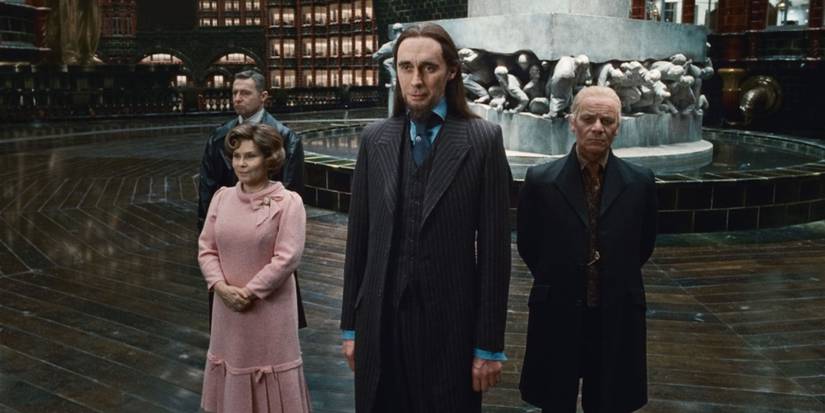 Harry Potter and the Deathly Hallows Pius Thicknesse under the Imperius Curse