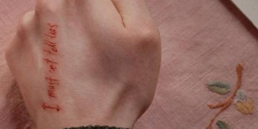 An image of Harry Potter: I must not tell lies