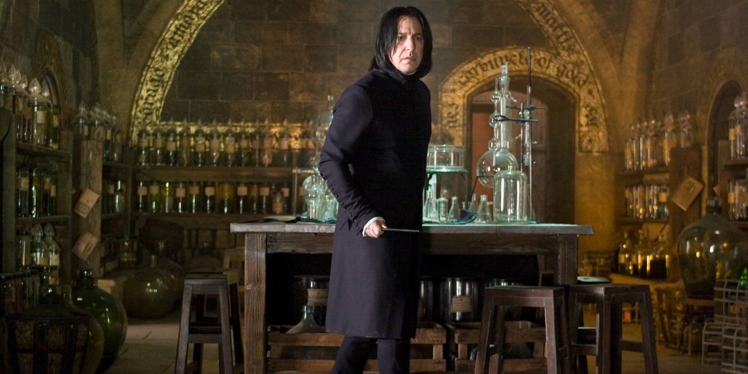 An image of Snape in Harry Potter