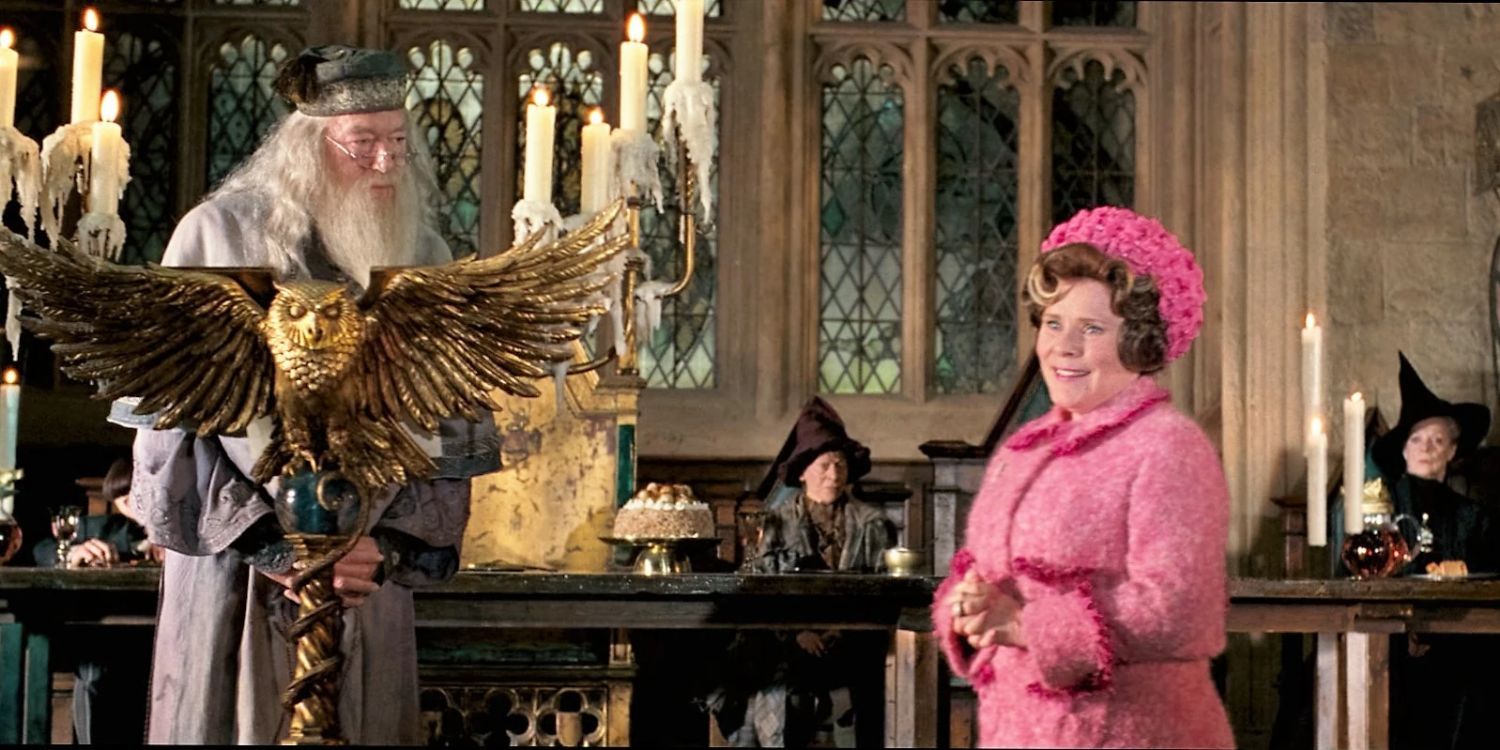 An image of Harry Potter: Umbridge speech