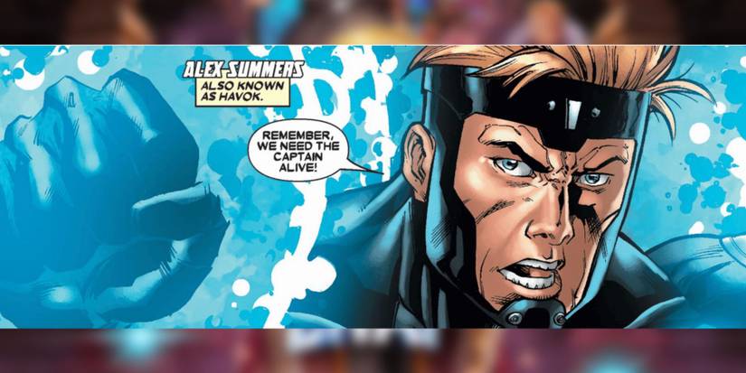 havok in marvel comic books.