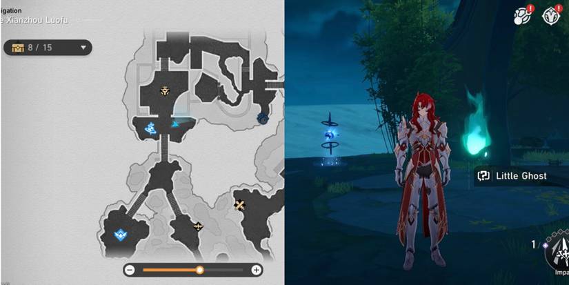 Honkai Star Rail - Little Ghost Location 4