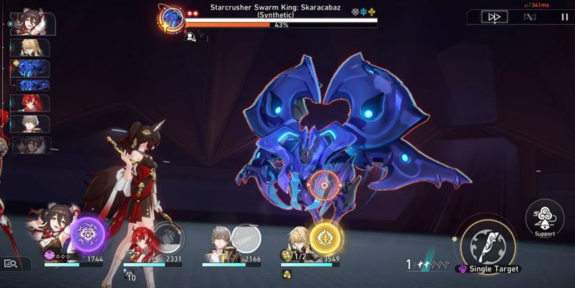 Honkai: Star Rail - Swarm King Boss Fight (Mundane Troubles Walkthrough)