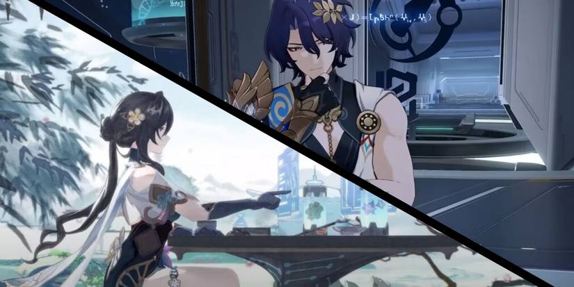 Honkai_ Star Rail - Ruan Mei and Dr. Ratio Split