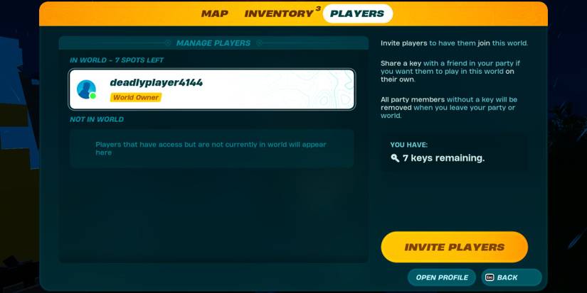 how to make someone a keyholder in lego fortnite