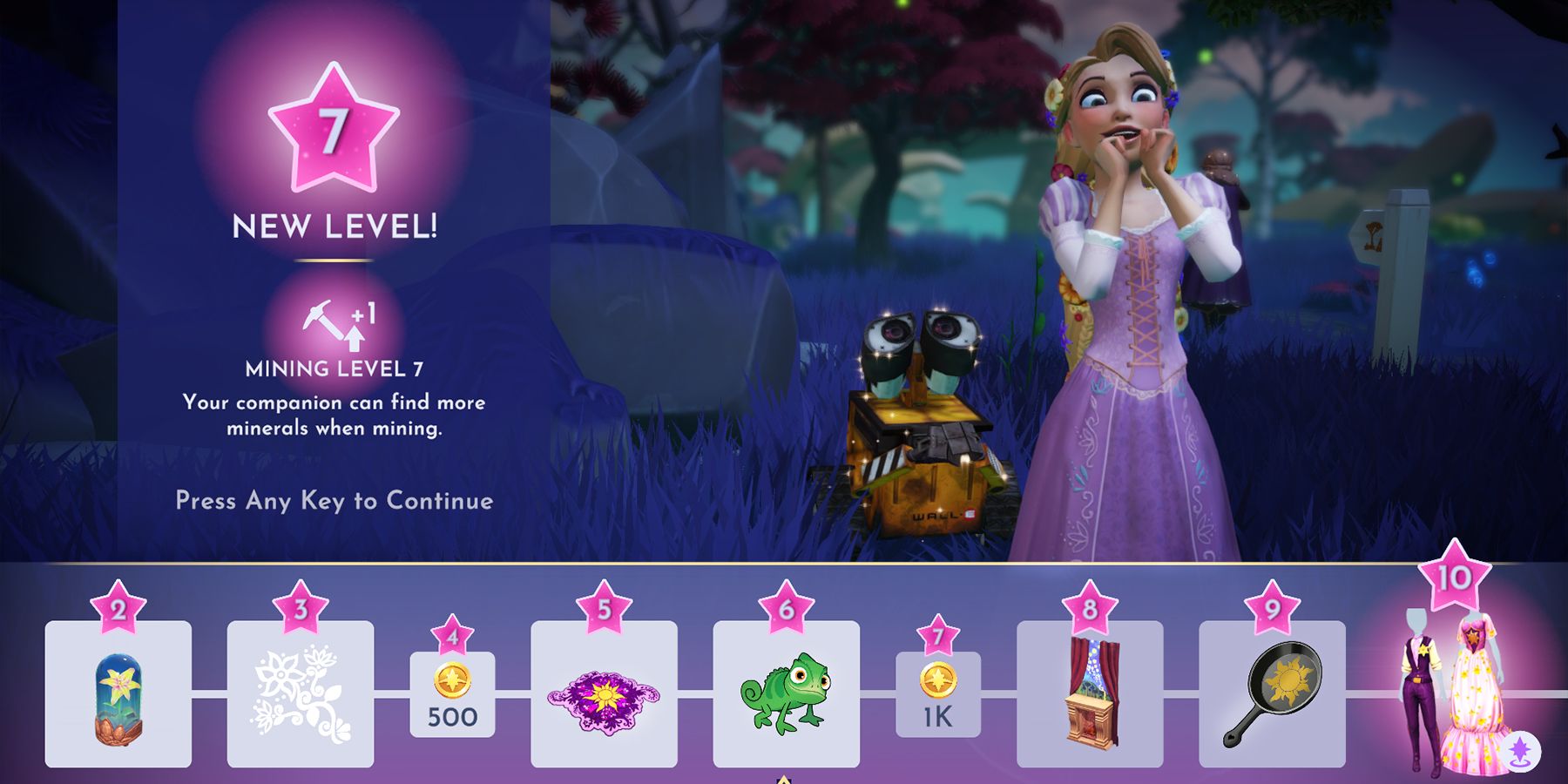 how to trigger glowing up quest in disney dreamlight valley