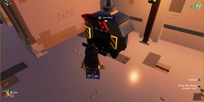 crafting oven in lego fortnite