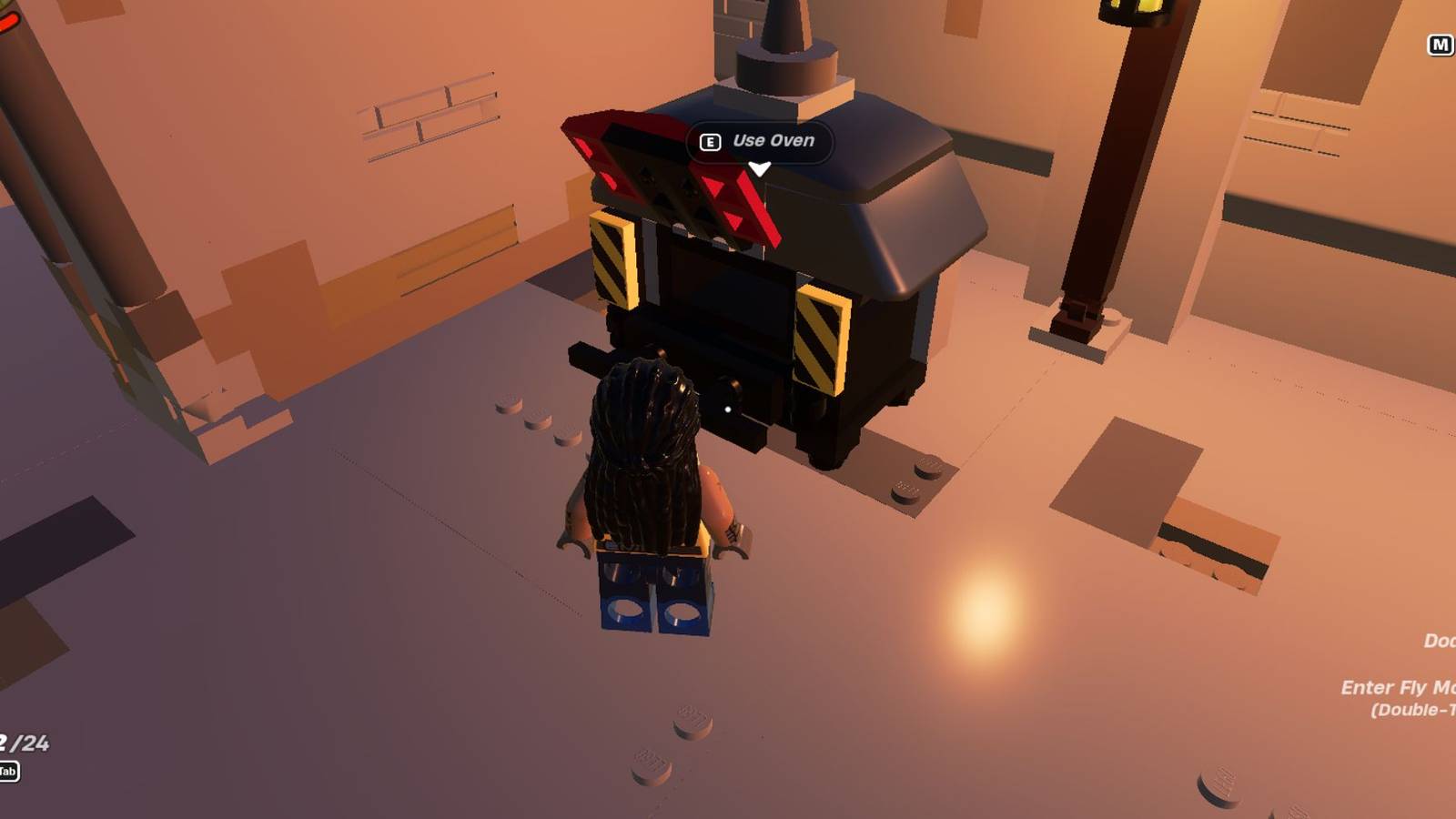 crafting oven in lego fortnite