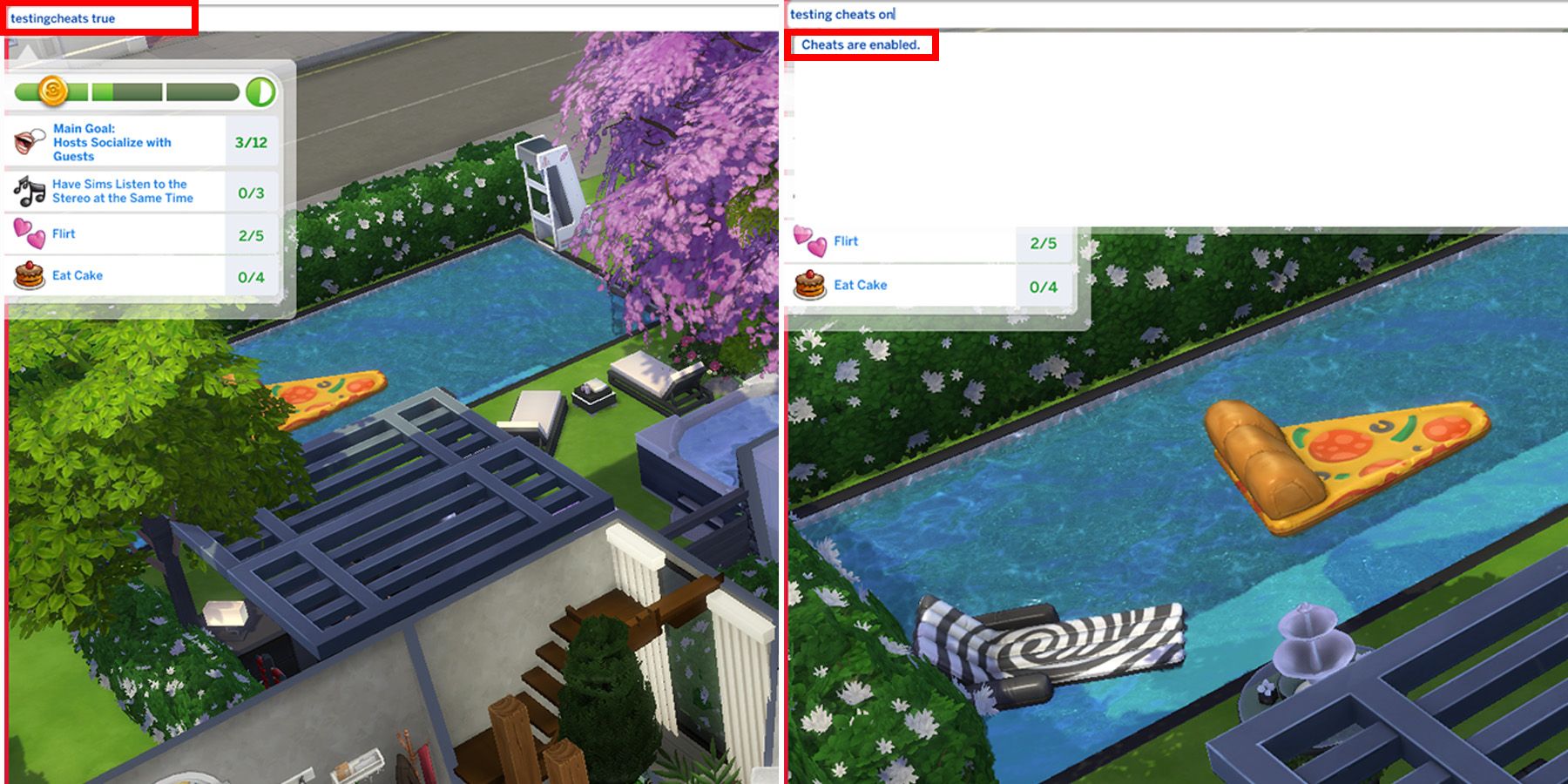 how to use cheats in the sims 4 for rent