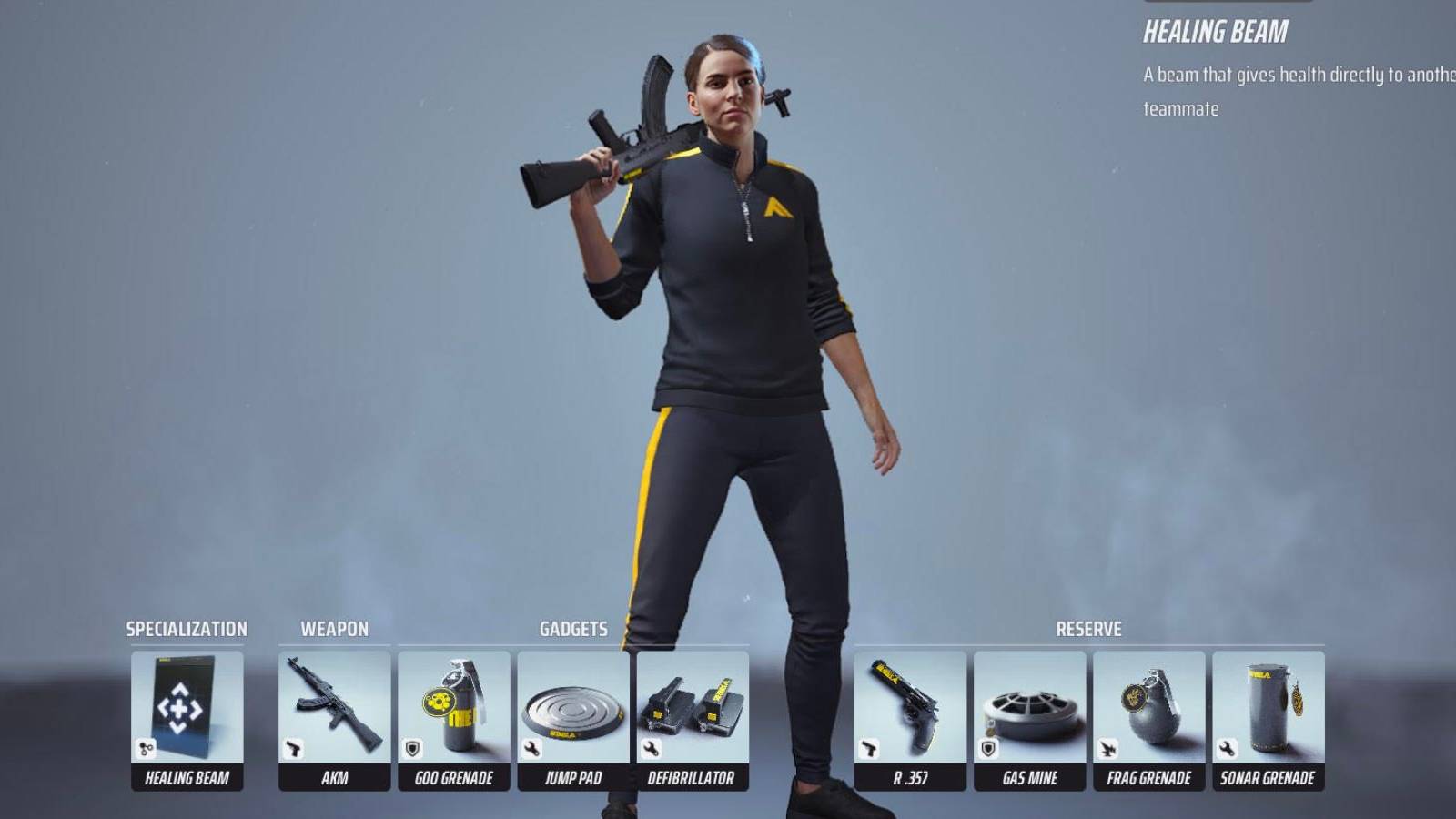 weapon selection in the finals