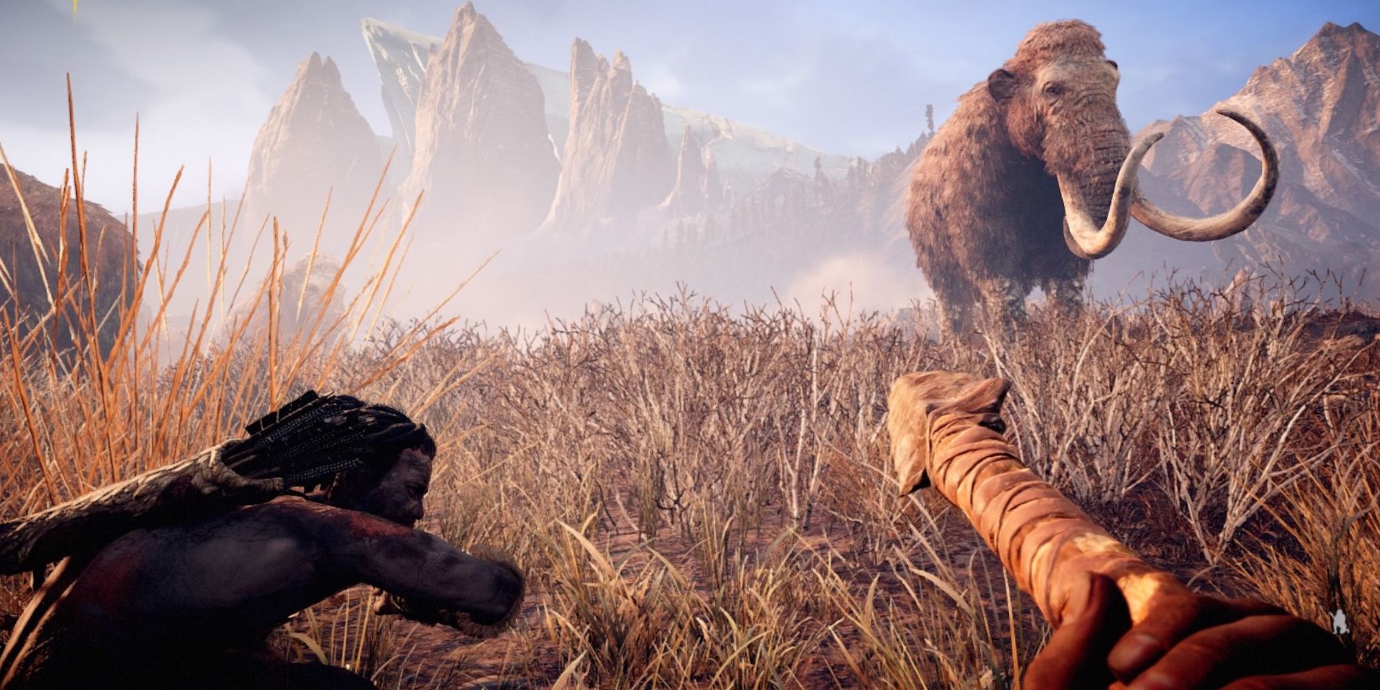 Caçando um mamute peludo em Far Cry Primal
