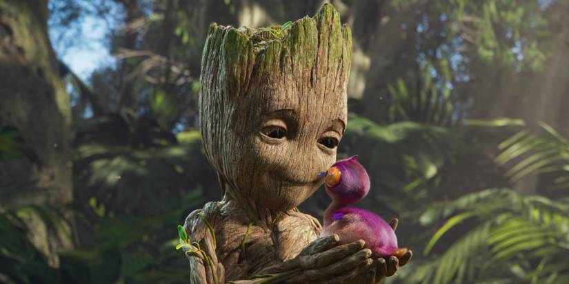 i am groot baby bird Cropped