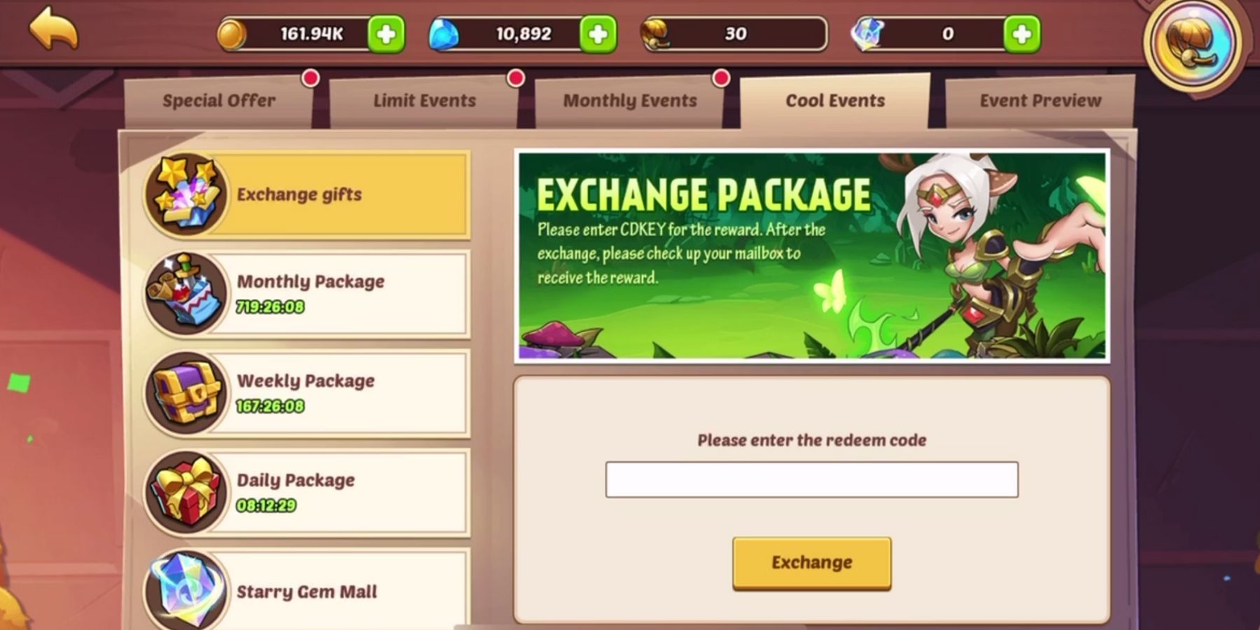 Idle Heroes Codes