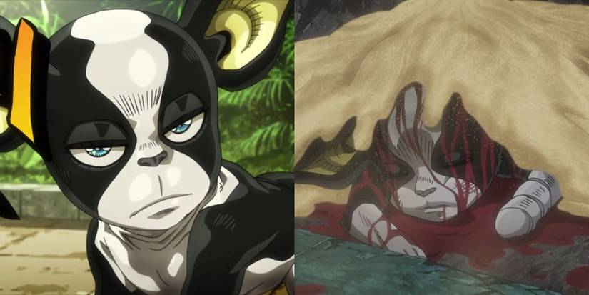 Iggy from JJBA Stardust Crusaders, and his death scene.