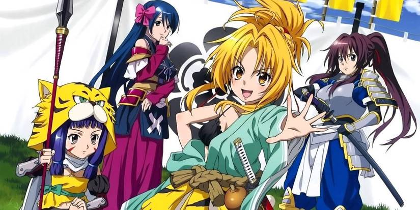 An image of Nobuna Oda and accomplice from The Ambition Of Oda Nobuna