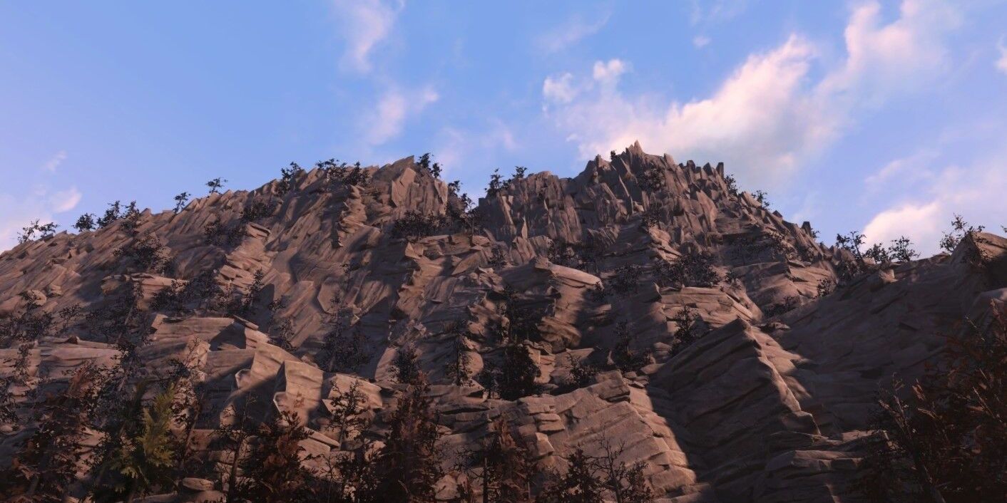 An image of The Seneca Rock Bridge from the Fallout 76