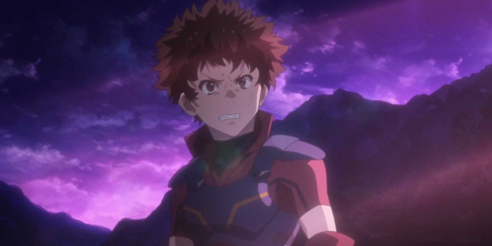An image of a male character looking angry from Grimgar, Ashes, and Illusions