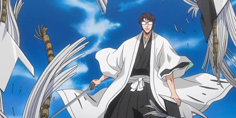  An image of a character holding a sword in Soul Society: The Rescue Arc